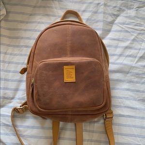 Genuine Leather Backpack from Colombia
